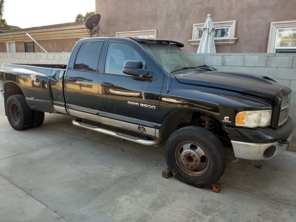 2003 Dodge ram 3500 one ton 4x4 Cummins turbo diesel for Sale in South ...