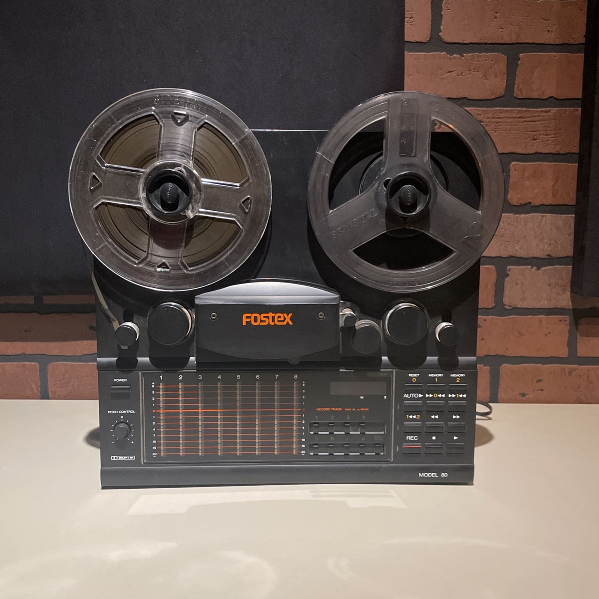 Fostex 80 8 Track Tape Machine