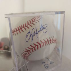 Edgar Martinez Signed Mlb Ball.. Authentic
