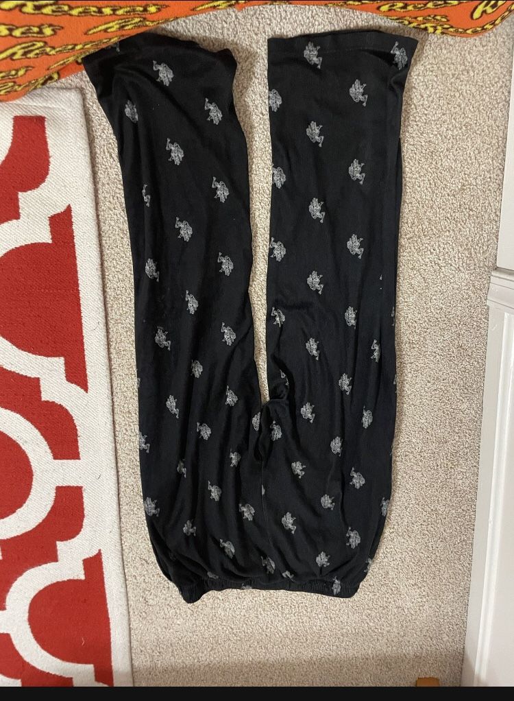 Black Polo Pajama Pants