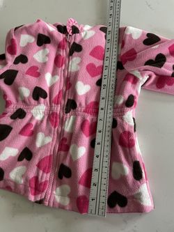 Two Sided Hooded Jacket 4-5 Years Girl