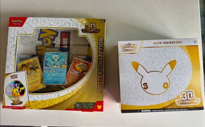 Pokémon 30th Celebration Poster Collection & Elite Trainer Box ETB