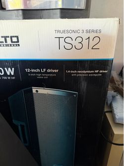Alto Professional TS312 Powered PA Speakers – Pair w/ Original Boxes – Excellent Condition
