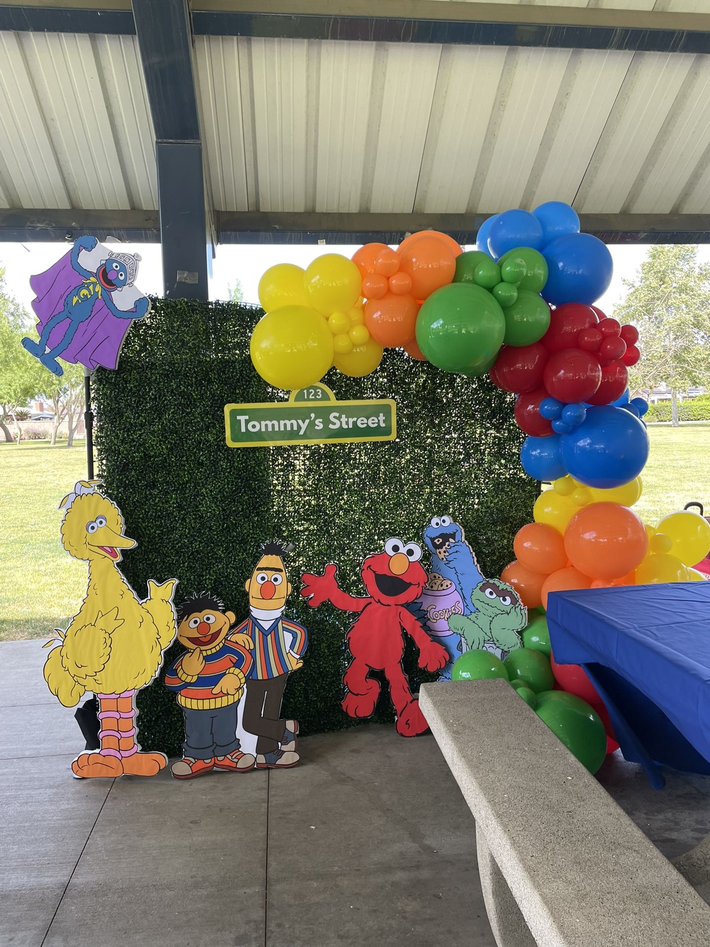 Sesame Street Party Props