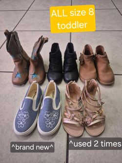 Toddler Girl Shoes size 8