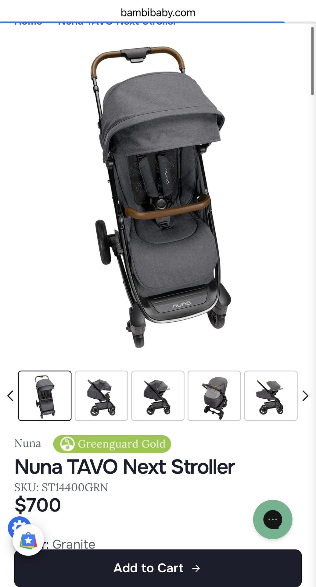 Nuna Stroller