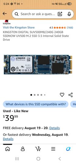 240gb M.2 sata ssd ngff