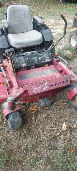 Toro Z-Master Commercial 52"/23hp Kawasaki Zero Turn Mower + Parts Mower w/upgrades & hydraulics