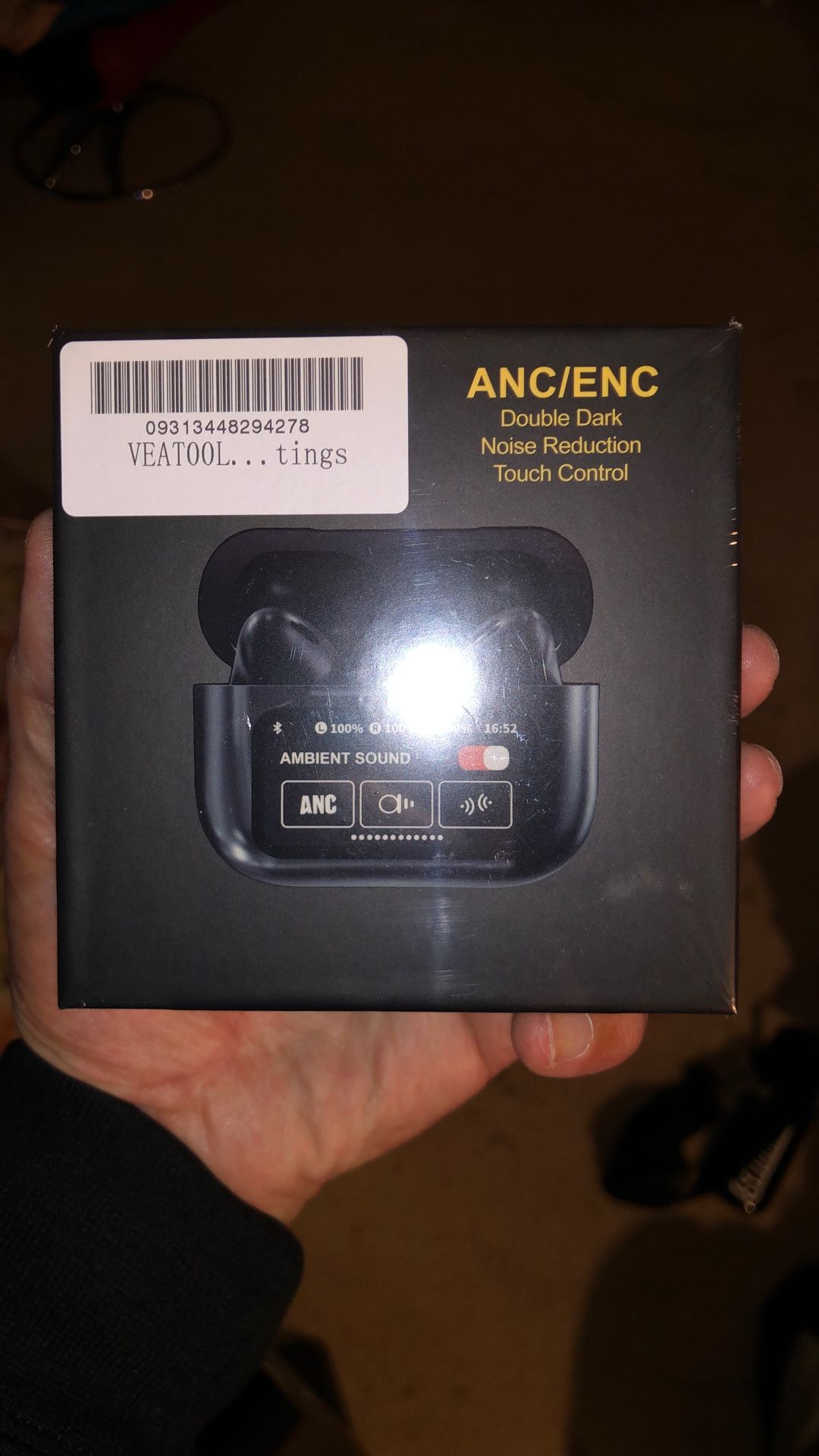 Veat00l Wireless Earbuds A9 ANC Noise Cancellation 