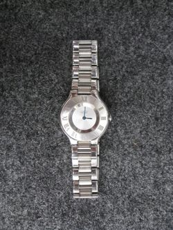 Cartier Must De 21 Stainless Steel Quartz Ladies Wrist Watch