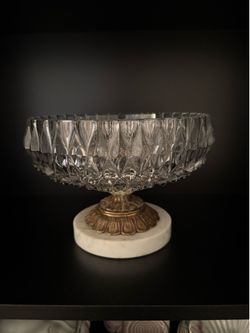 Crystal dish