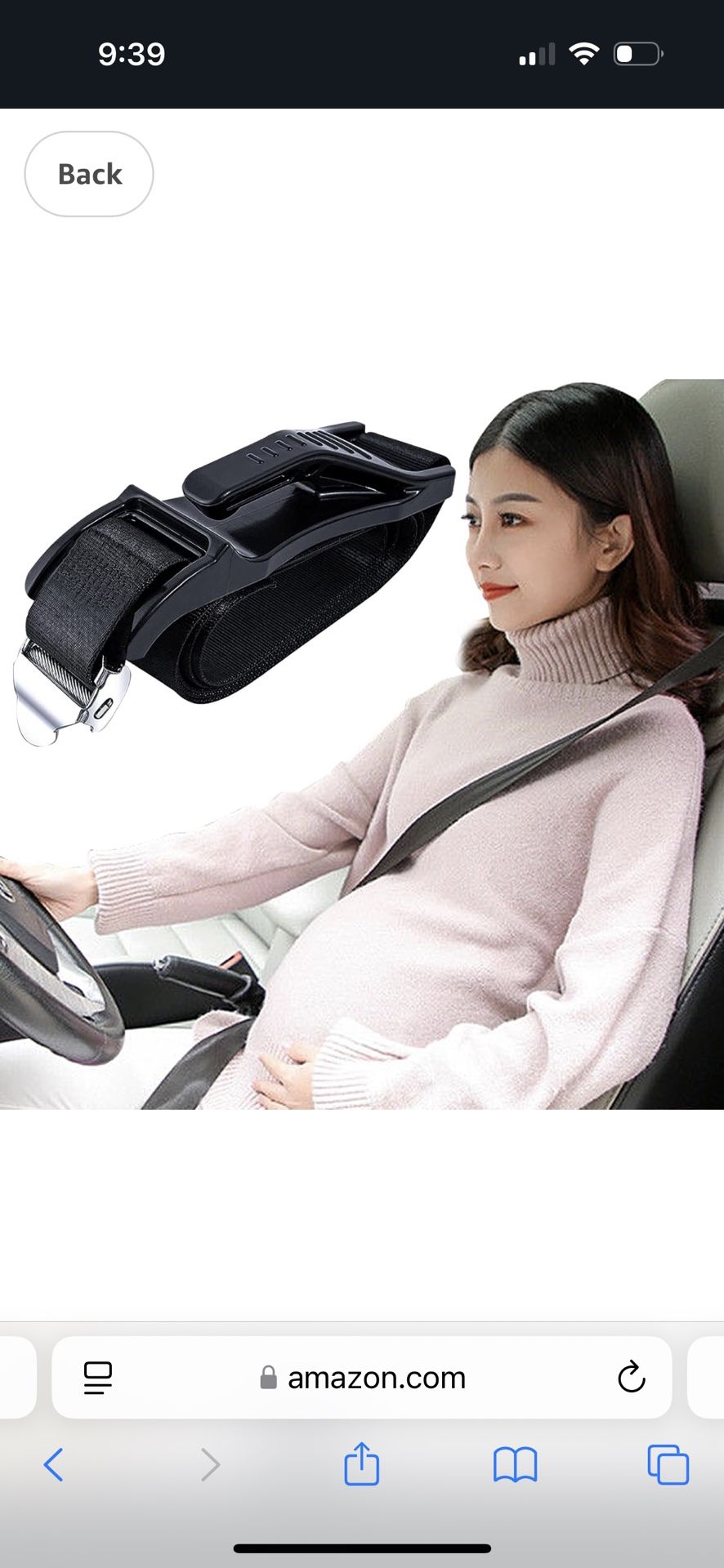 Seatbelt Adjuster For Pregnancy