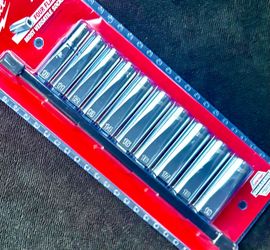 Milwaukee Deep Socket Set SAE
