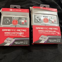 My Arcade Gamepad Retro Wired Controller For NES classic And SNES Classic