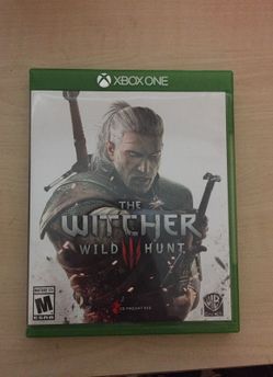 Witcher wild hunt 3 Xbox one