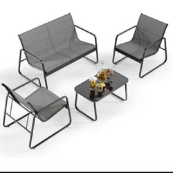 Outdoor Furniture 4 Pcs