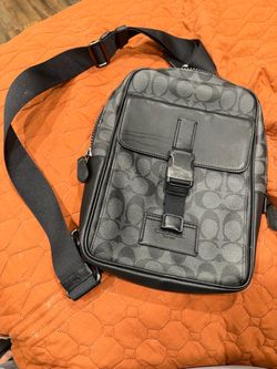 Mens coach sling bag