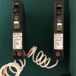 QOB Combination AFIC Circuit Breaker 15amp