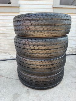Set of 4 225/75/16 nexen
