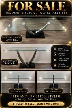 Coffee table set