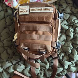 Mocha Brown WolfPak Gym Bag