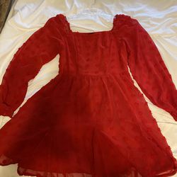 Red homecoming dress 