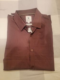 Burgundy Dress Shirt
