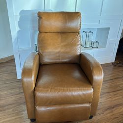 Reclining Leather Chair 