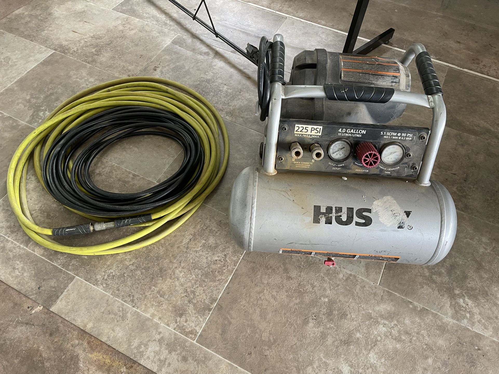 Air Compressor And Hoses