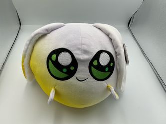 Doomlings 10” Lucky Yellow And White Plush