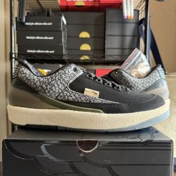 Air Jordan 2 Low & AMM Air Ship DS Size 10.5