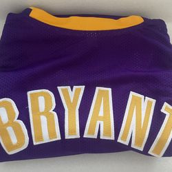 Kobe Bryant Signed Autographed Los Angeles Lakers Custom Purple Jersey With COA 