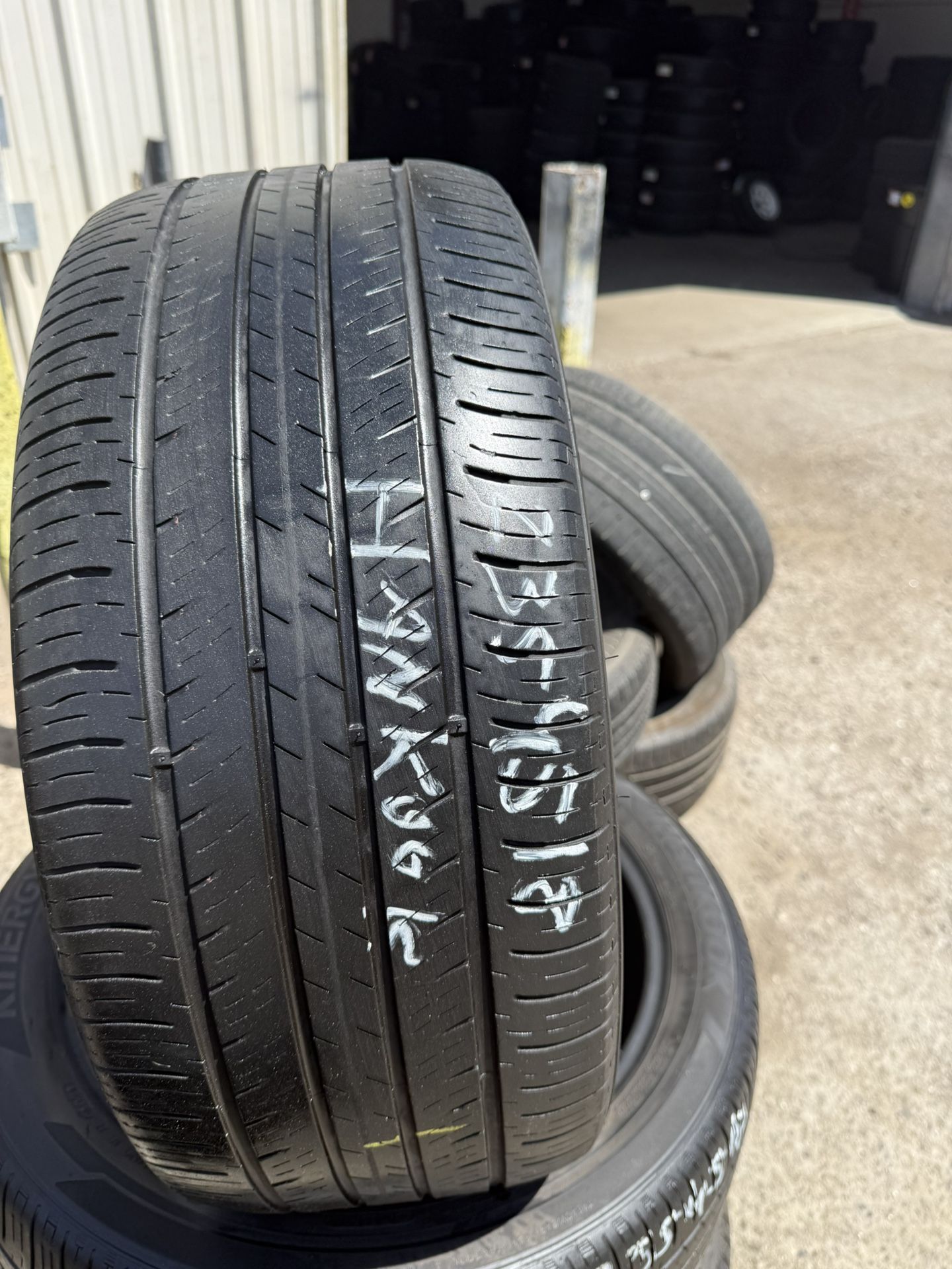 235/45r18 USED TIRES HANKOOK FOR SALE SET OF 2 TIRES $100 WITH INSTALLED CASH PRICE