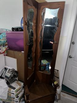 $150 - Or Best Offer For An Antique Hall Tree – Early 1900’s Real Wood