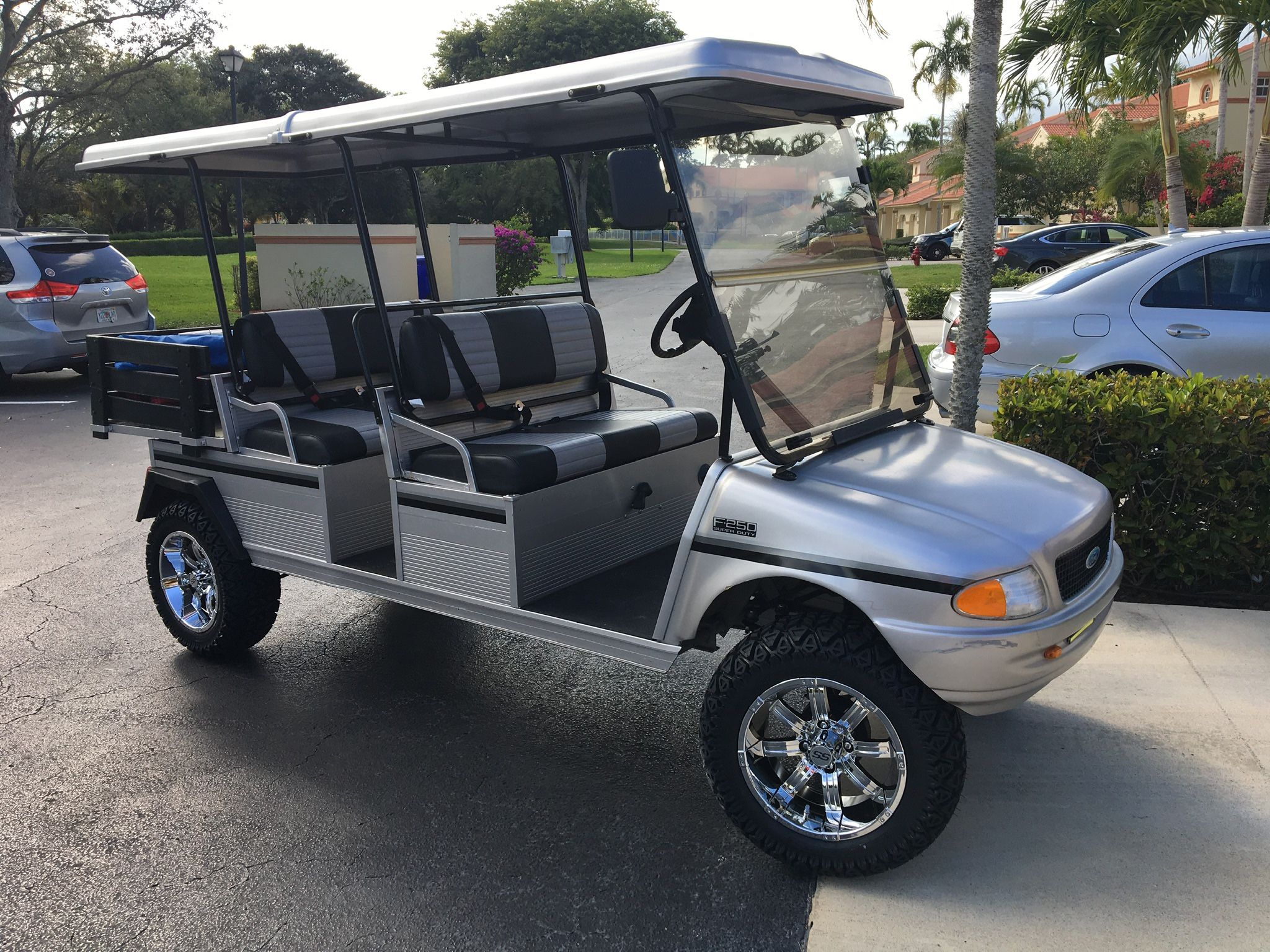 Ford Truck Club Cart Four Seater With Flatbed