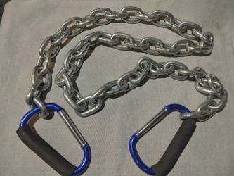 Chain With Handles Weightlifting Equipment