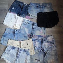10 Denim Mini Shorts For 1 Price!!