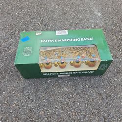 1991 Mr Christmas Santa’s Marching Band Musical Bells 35 Carols w/Box