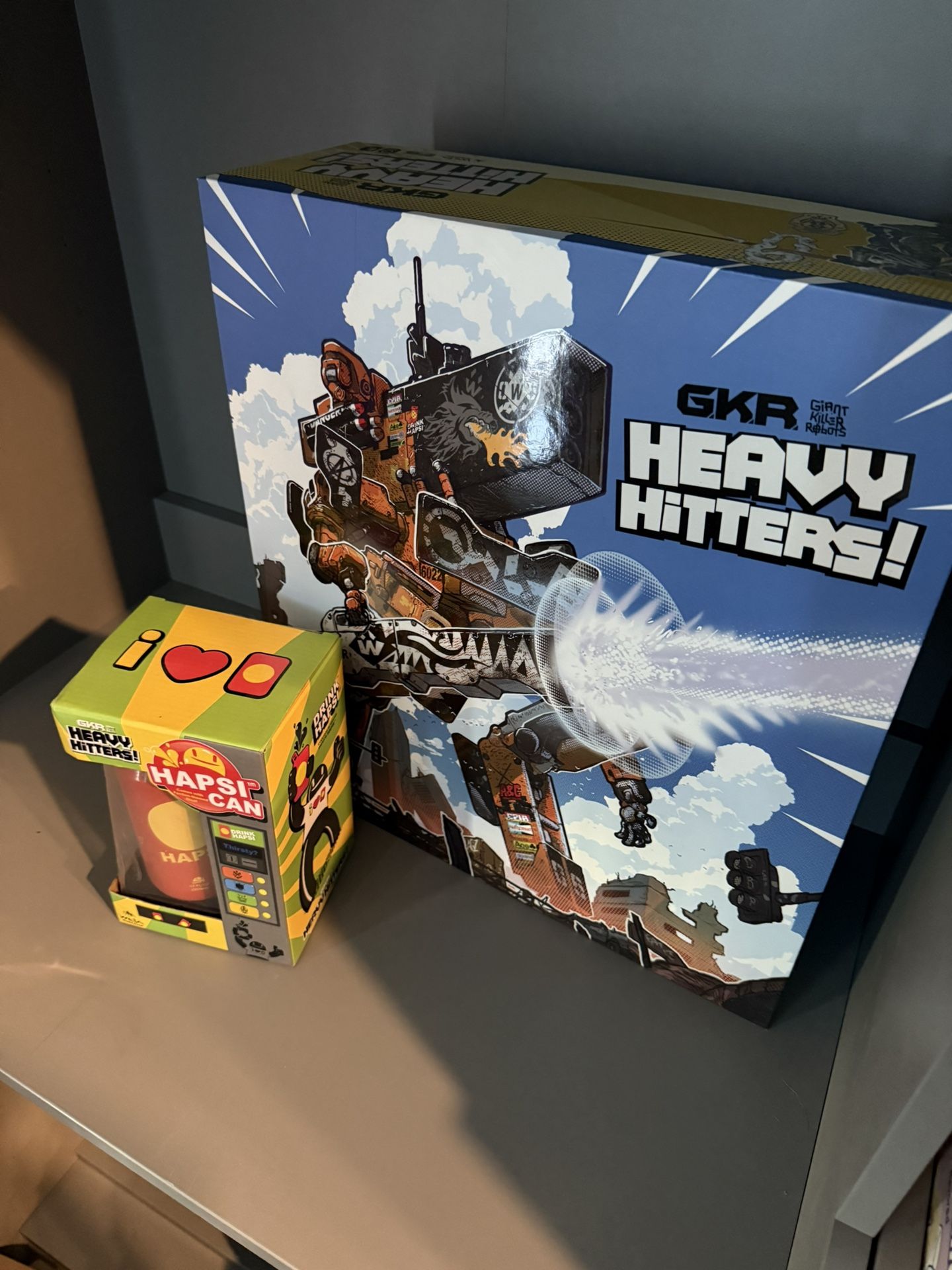 Giant killer Robots Board Game