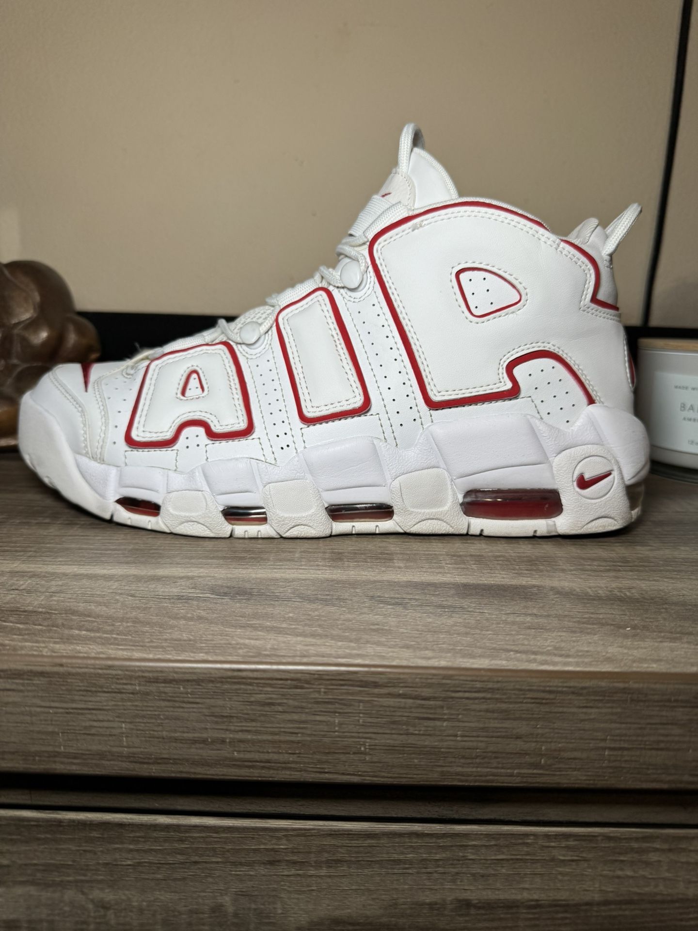 Nike Air More Uptempo White Varsity