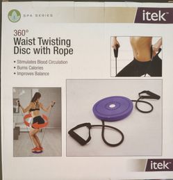 Waist twisting disk