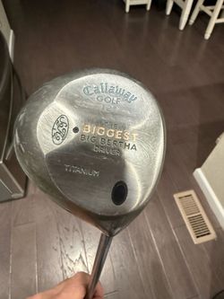 Women’s CALLAWAY GOLF Biggest Big Bertha Titanium Driver 12° Ladies