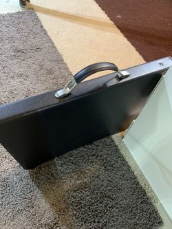 Leather Portfolio Case And Inserts