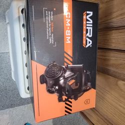 BRAND NEW MIRA SAFETY CM-8M TACTICAL FULL FACE  MASK With Two Mira NBC-77 Filters