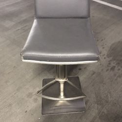Leather Adjustable Stools X2