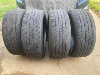 Set of 4 Bridgestone All-Season Tires 275/50/22 with abt 7/32, came off a Tahoe