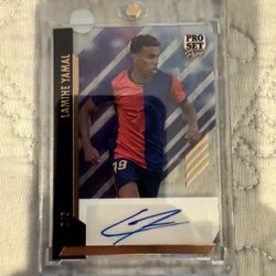 Lamine Yamal Auto #/3 