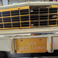 24k gold plated, Monte Carlo G-body Grill 