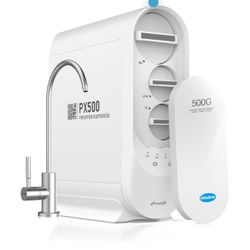 Frizzlife PX500-A Under Sink Tankless Reverse Osmosis Water Filtration System, 500 Gallons Per Day, Remineralizes Water, Easy DIY Installation, Low Ma