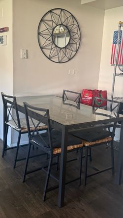 Dining table with 4 chairs